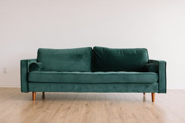Modern L-Shaped Corner Sofa with Ottoman - Turkish Linen Fabric